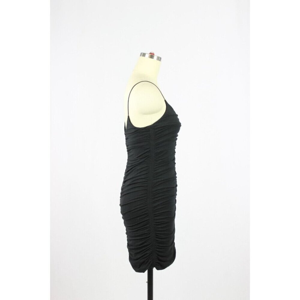 Aritzia WILFRED FREE Tiny Ruched Jersey Bodycon Mini Tank Dress, Size S - Picture 2 of 16